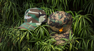 Available Now :: The "Solid Bomb" and "Rich" Structured Dad Hat Camo Pack