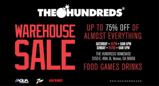 It's the Most Wonderful Time of the Year :: The Hundreds Warehouse Sale Is BACK