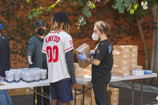 RECAP :: The Hundreds and Hav A Sole Pulled Up to Covenant House in LA to Give Everyone New Kicks