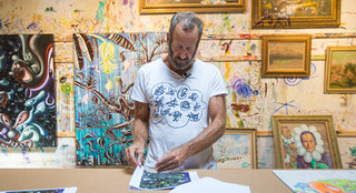 In the Studio with Artist Kenny Scharf