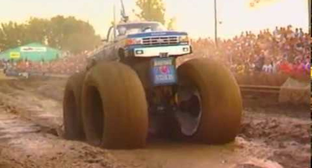 Bigfoot is real! Driving the original monster truck