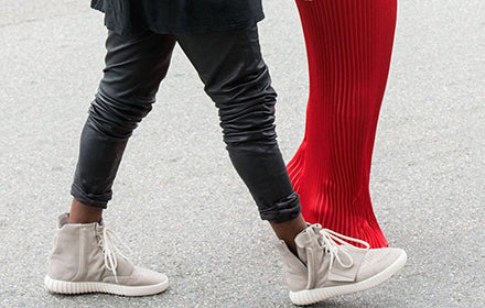 The Kanye West x adidas Yeezy 750 Boost Gets Unveiled Courtesy