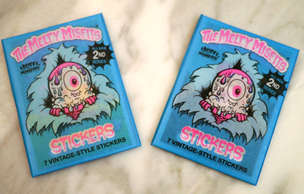 Shops Melty misfits 2012 sdcc exclusive cards lot (42 cards)