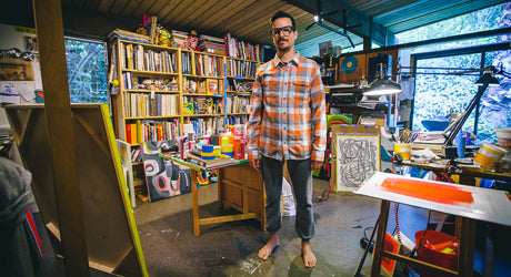 In the Studio with Artist and Illustrator Tim Biskup - The Hundreds