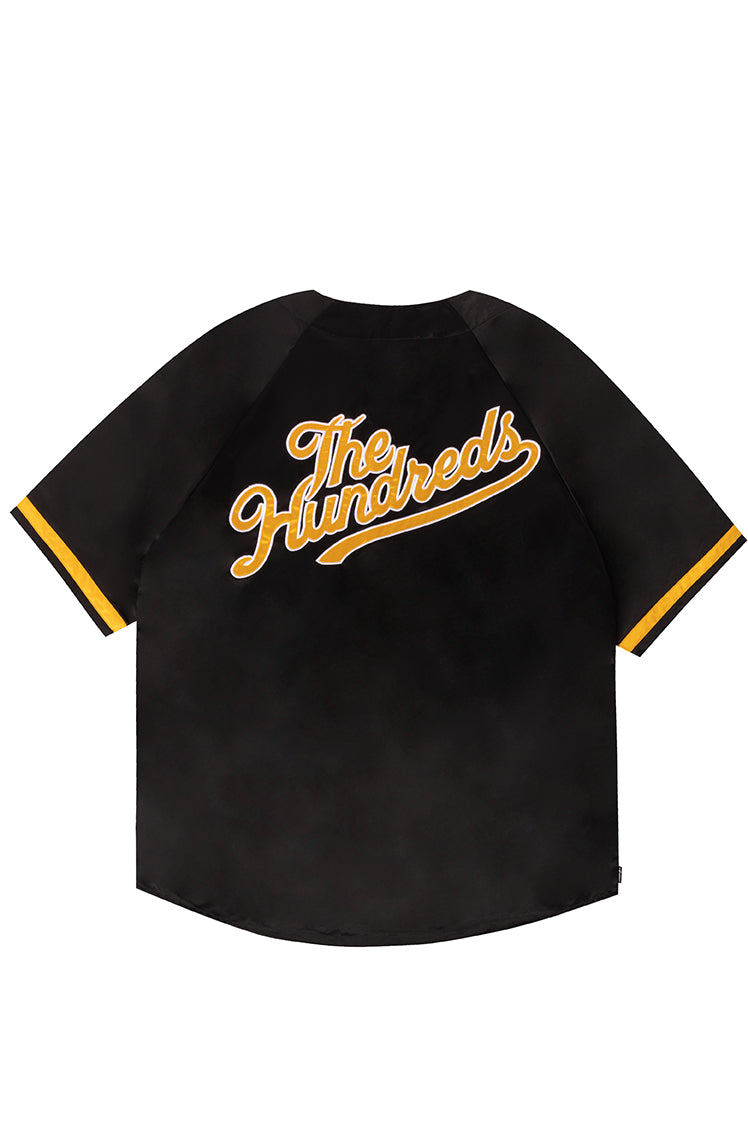 baseball jersey black and yellow