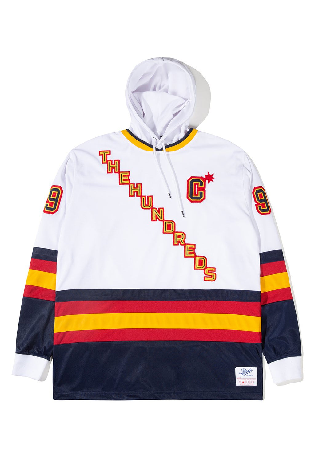 Shop Hockey Jersey Style Hoodie