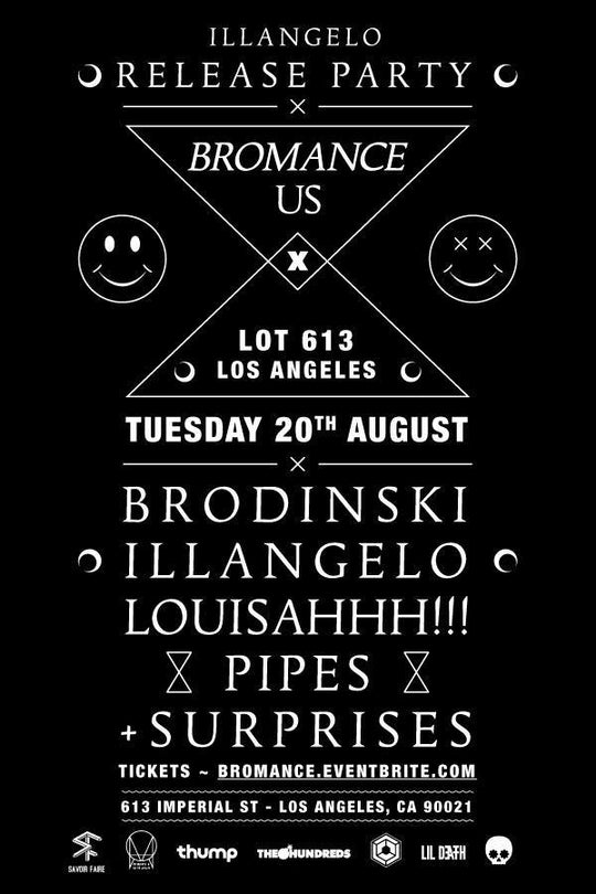 Illangelo Release Party X Bromance