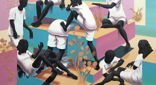 Artist Alex Gardner's Blank-Faced Figures are Open to Your Interpretation