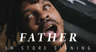 Monday, July 13 :: Father In-Store Signing & T-Shirt Release at The Hundreds New York