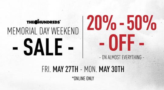 TODAY :: Memorial Day Weekend Sale :: Up to 50% Off From May 27-30