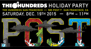 The Hundreds San Francisco Holiday Party w/ Aaron Kai & Alexander Spit