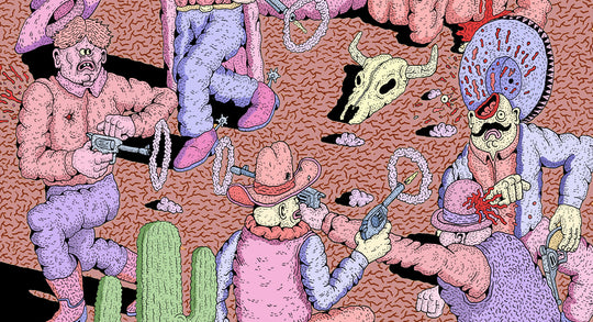 Gore, Guts, & the Grotesque :: The Surreal, Acid Trip Art of Alex Jenkins