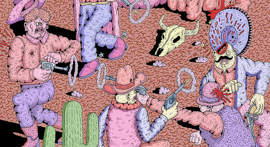 Gore, Guts, & the Grotesque :: The Surreal, Acid Trip Art of Alex Jenkins