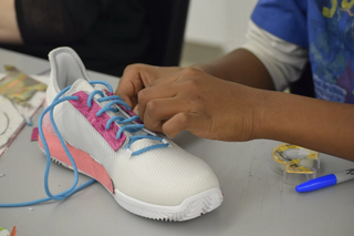 High School Students Get A Crash Course in Sneaker Design and Marketing with Incorp[HER]ated