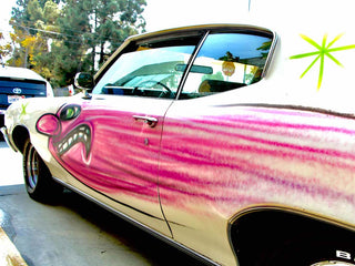 ART IN MOTION :: Kenny Scharf Gives New Life to Old Rides