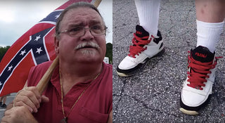 This KKK Member Was Hilariously Confronted at a Rally wearing FUBU Kicks