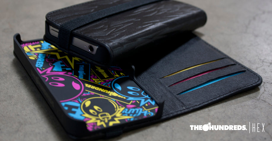 THE HUNDREDS X HEX "CODE" WALLET : CMYK