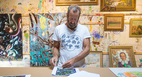 In the Studio with Artist Kenny Scharf
