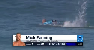 Breaking :: Incredibly Rare Shark Attack Caught on Live TV—Mick Fanning Survives