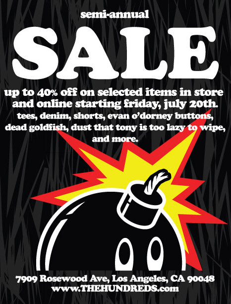 SETTING SALE