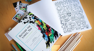 This New York Times Bestseller Without Words Is an Artists' Coloring Book