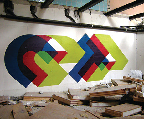 ITALY'S KING OF MINIMALIST GRAFFITI ::