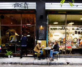 A BIKE SHOP & CAFE CONCEPT ONE-TWO PUNCH FOR ATHENS' FIXIE SCENE