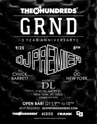 The Hundreds &quot;GRND&quot; 3 Year Anniversary Party