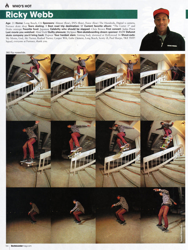 TRICKY RICKY. - The Hundreds