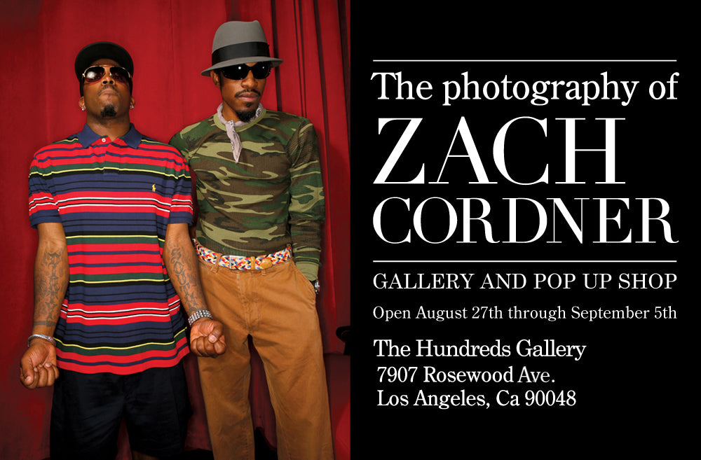 THE HUNDREDS PRESENTS : THE PHOTOGRAPHY OF ZACH CORDNER