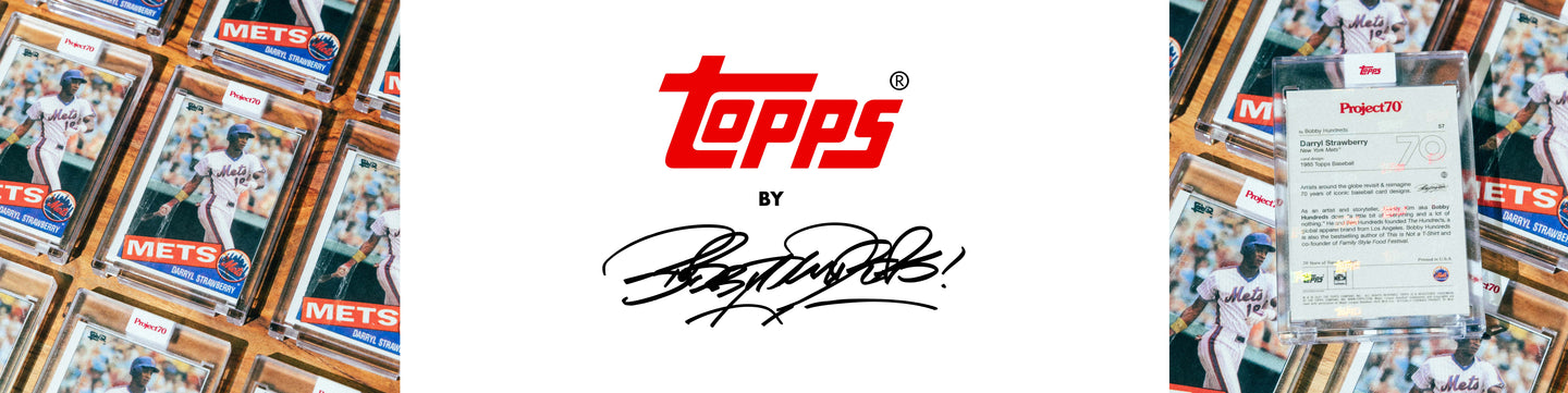 Topps Darryl Strawberry by Bobby Hundreds