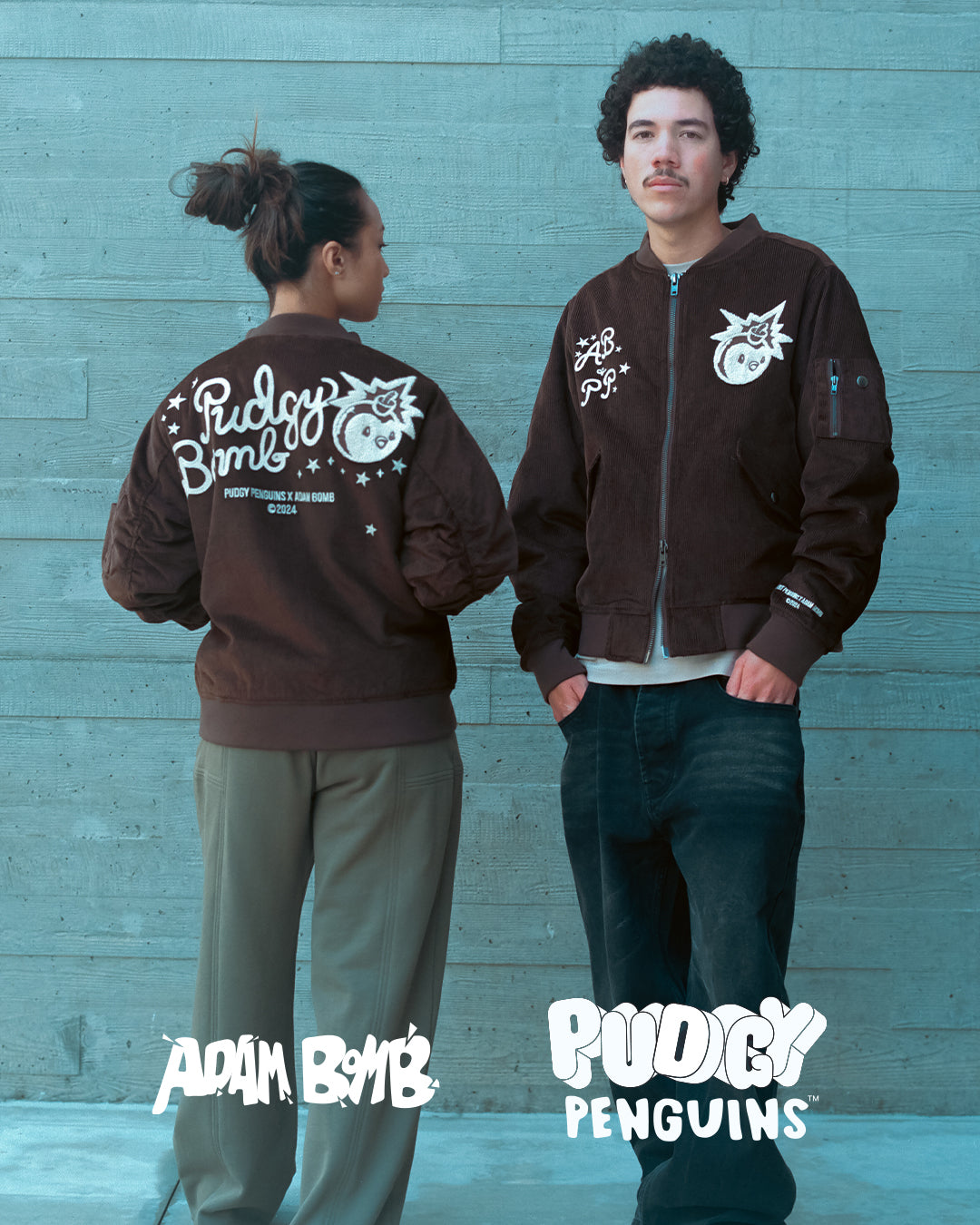 Adam Bomb X Pudgy Penguins