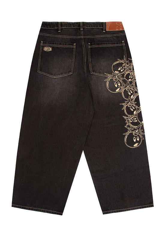 Adam Bomb Pockets Full Baggy Denim