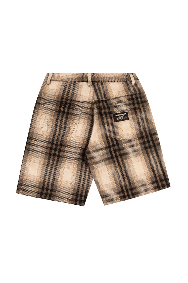 AP Baggy Plaid Shorts