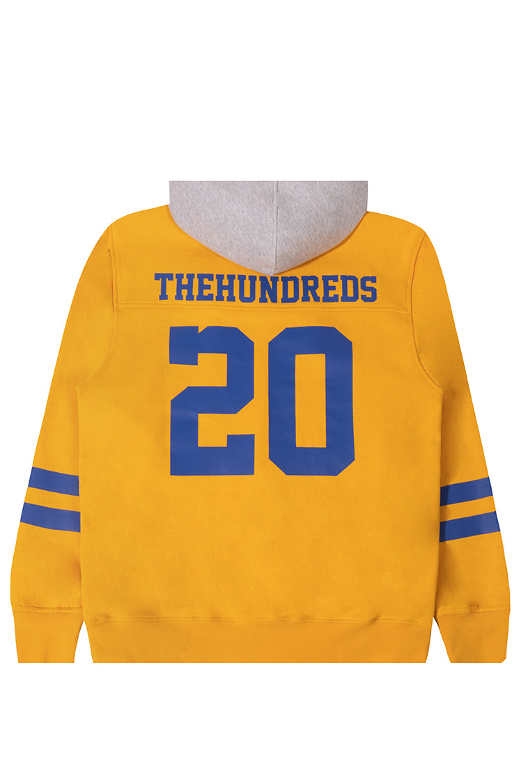 The hundreds 2025 yellow hoodie