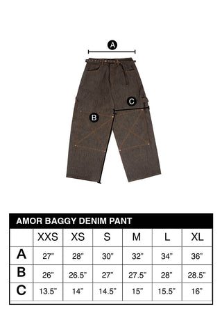 Amor Big Stepper Denim