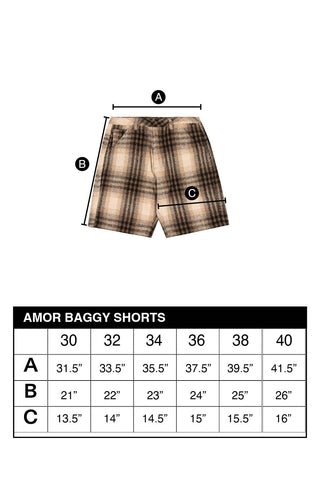 AP Baggy Plaid Shorts