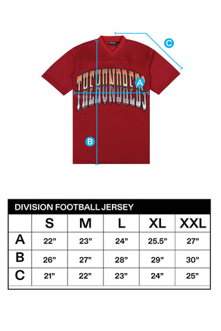 Division Football Jersey