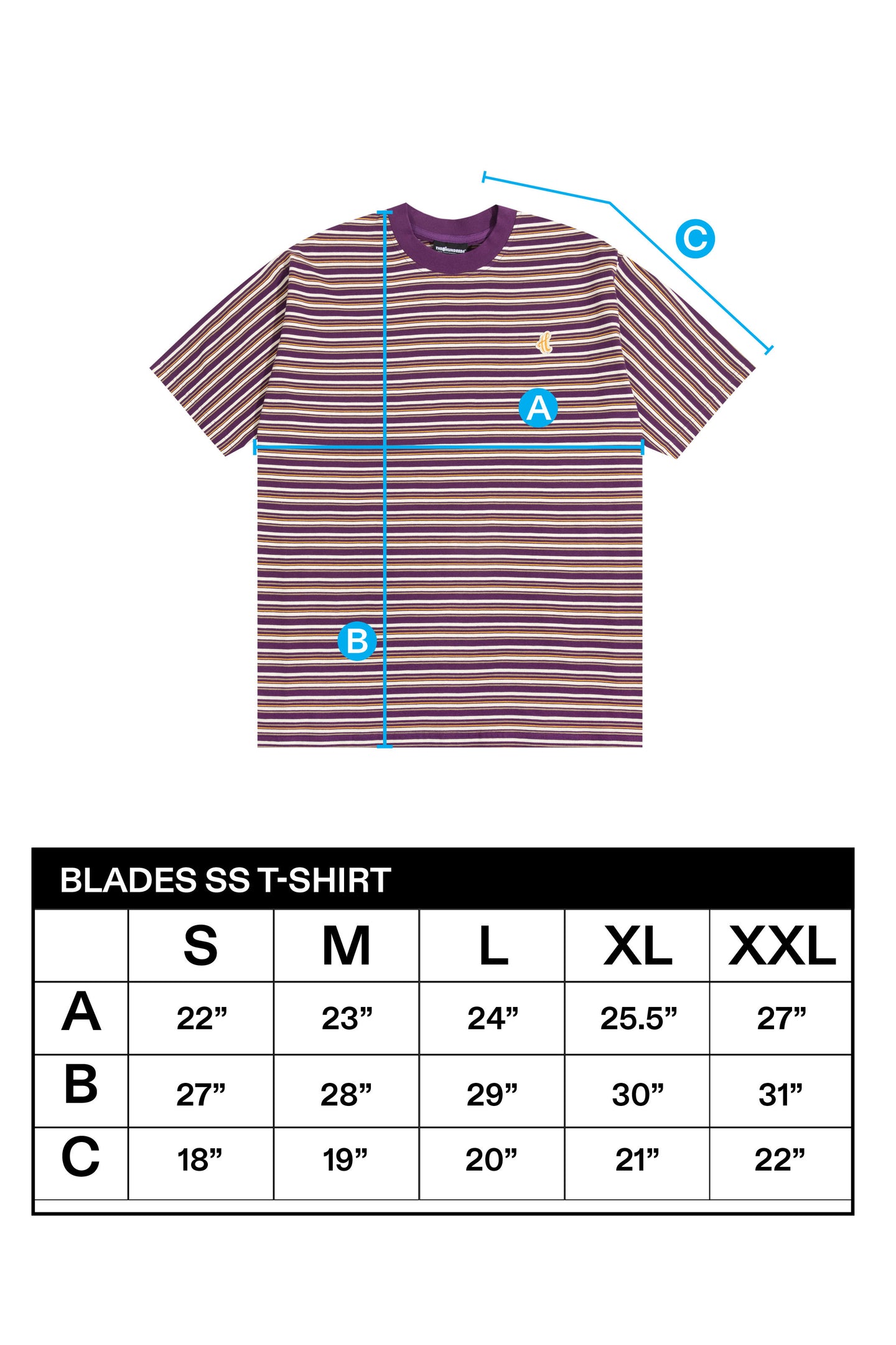Blades Striped T-Shirt