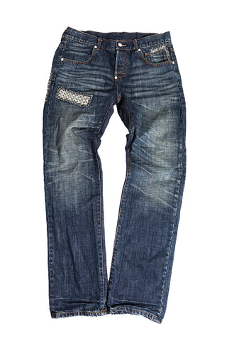 Patches Public Label Blue Denim - Main Image