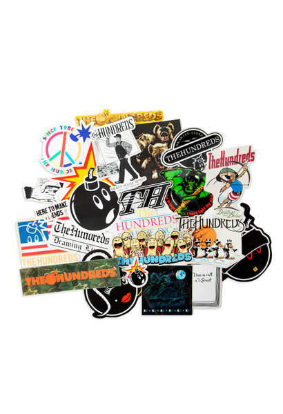 CD2枚セット The 100-s (THE HUNDREDS)★ステッカー付 Greatest Hits Sticker Pack – The Hundreds