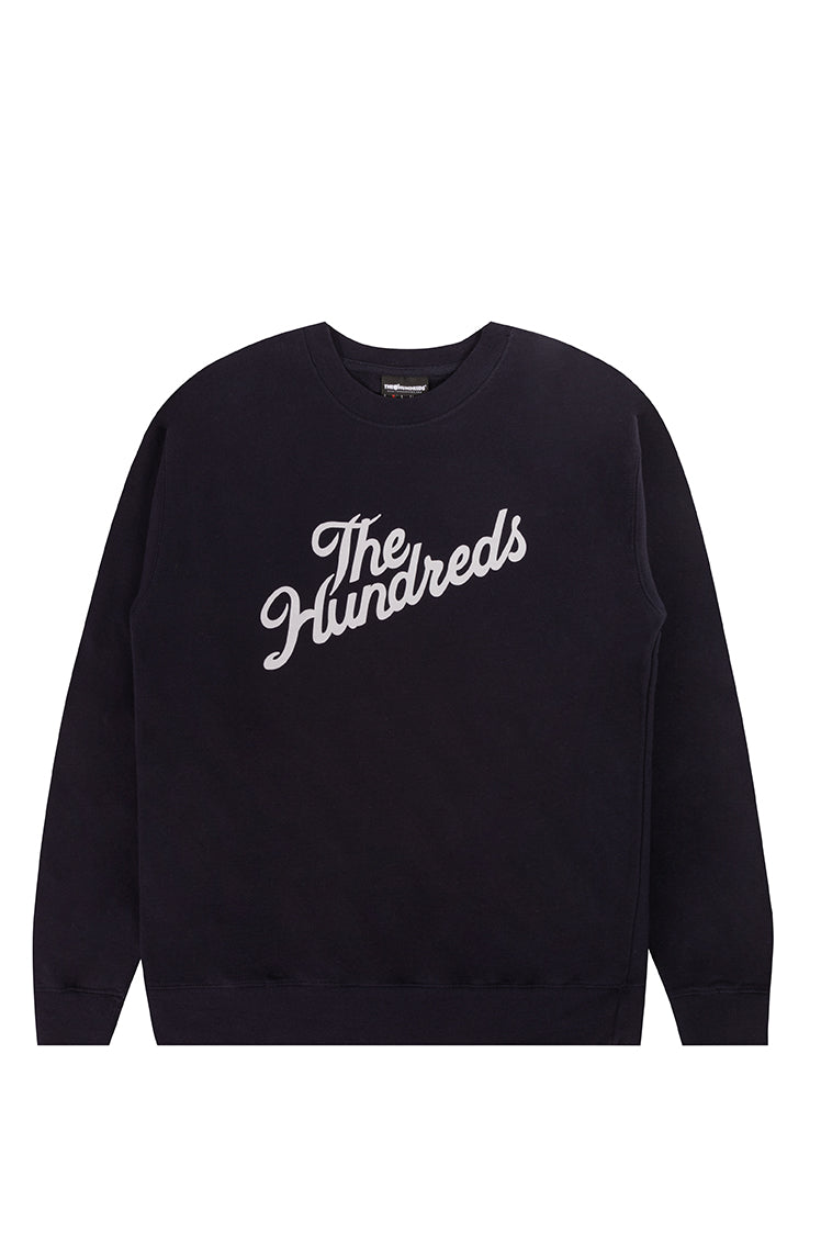 Slant Logo Crewneck – The Hundreds