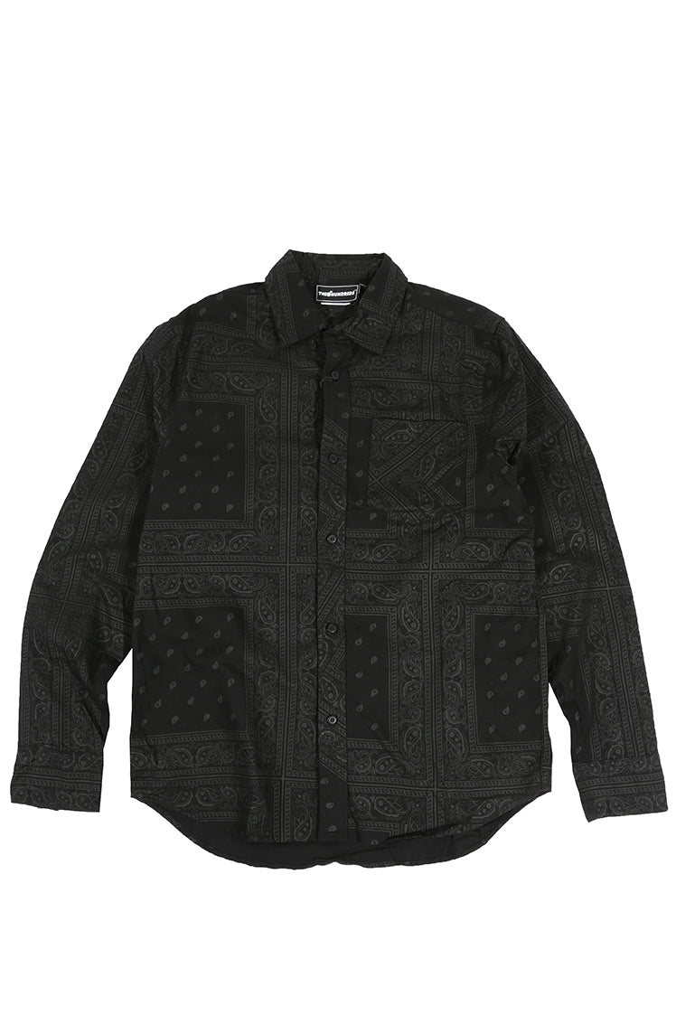 Paisley LS Button-Up