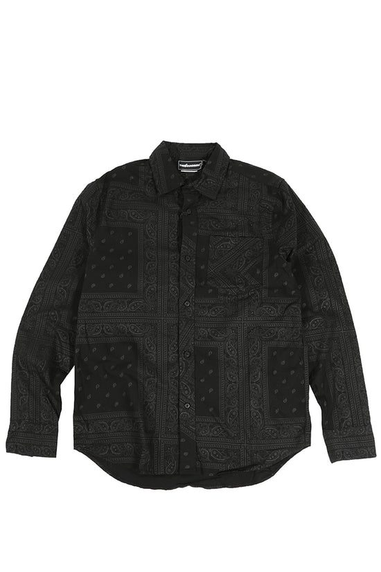 Paisley LS Button-Up