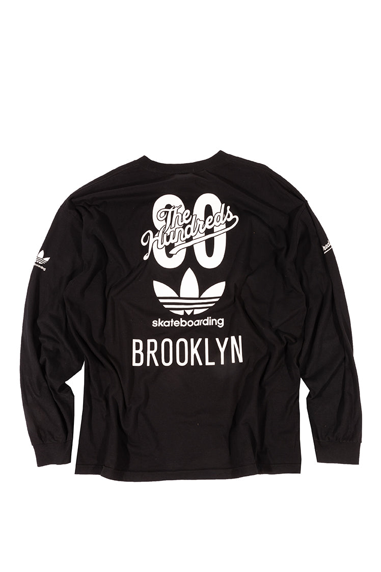 The Hundreds X Adidas Skateboarding X Brooklyn Nets LS Shirt