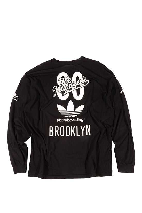 The Hundreds X Adidas Skateboarding X Brooklyn Nets LS Shirt