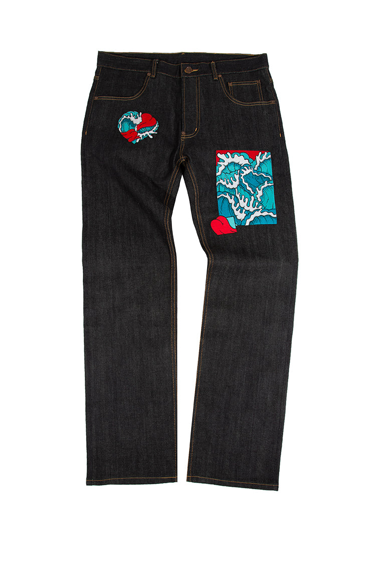 The Hundreds X Aaron Kai Denim Jeans
