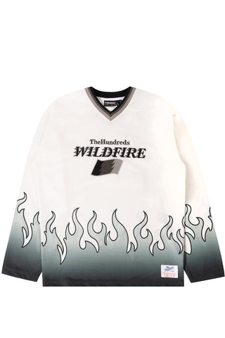 The Hundreds Wildfire Hockey Jersey Black / L