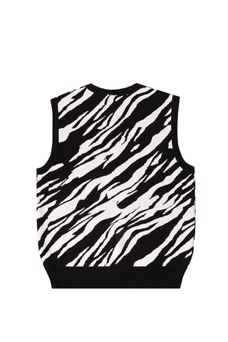 Zebra Sweater Vest