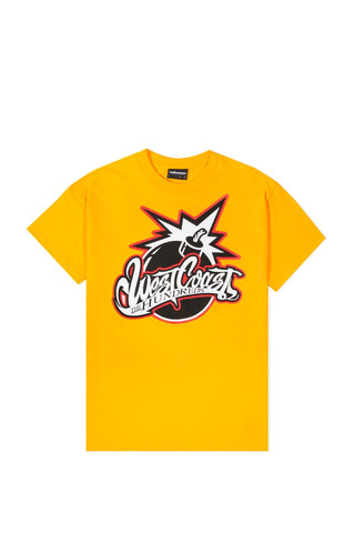WestCoastBomb-T-Shirt-Gold-Front